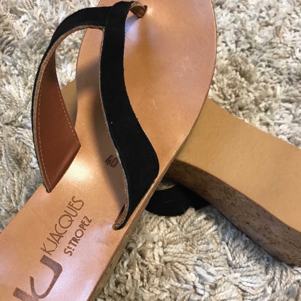New KJacques platform sandals